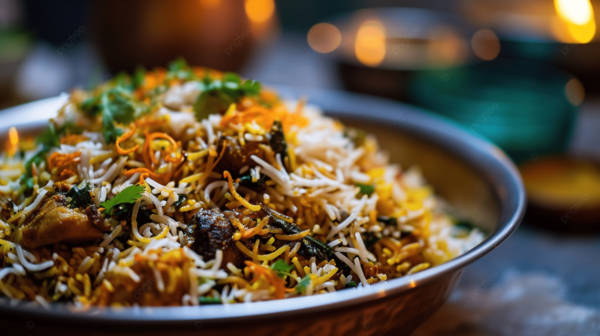 Gemengde Groente Biryani (Vegan)