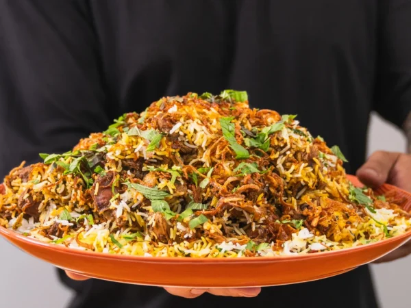 Gosht Biryani (Lamsvlvees)