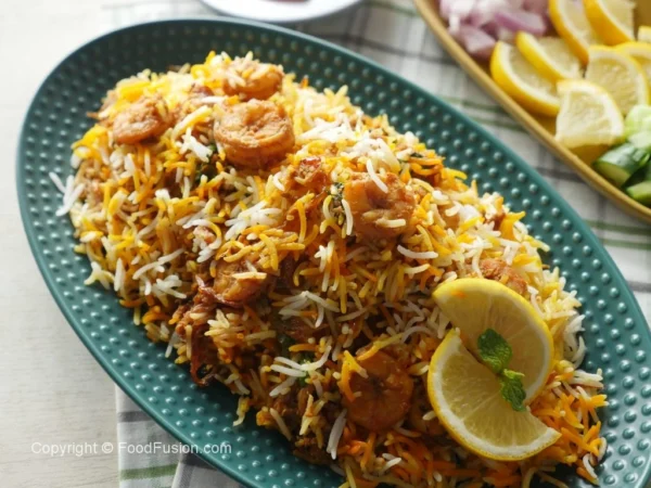 Jhinga Biryani (Grote Garnalen)