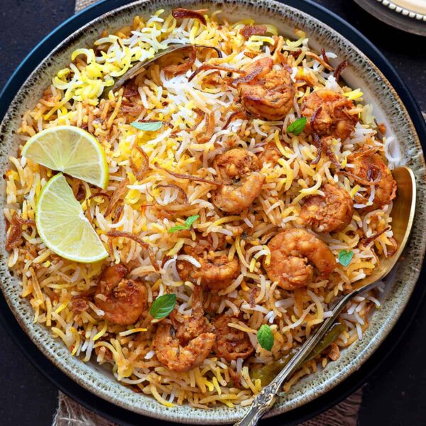 Prawn Biryani (Kleine Garnalen)