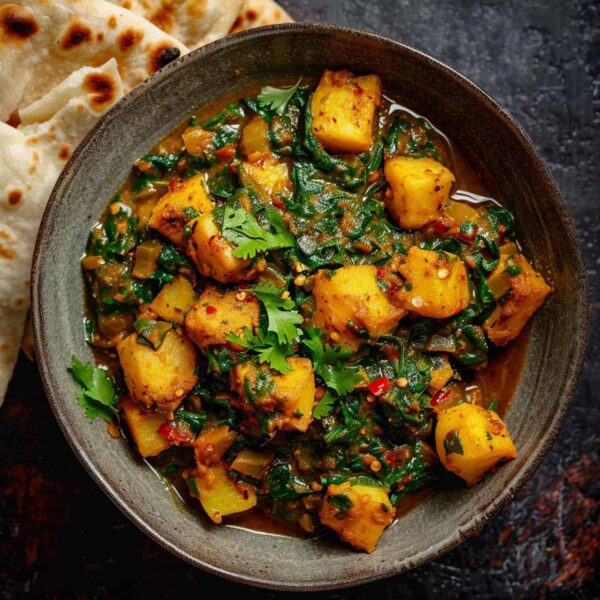 Sag Aloo